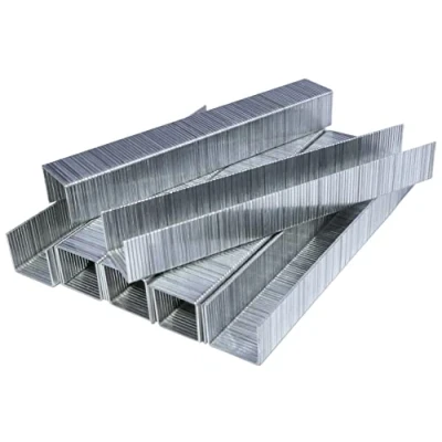 Immagine di AERZETIX C54991 Set di 1000 graffette taglia 10mm larghezza 11.2mm spessore 0.6mm per spillatrice manuale accessorio cucitrice in acciaio
