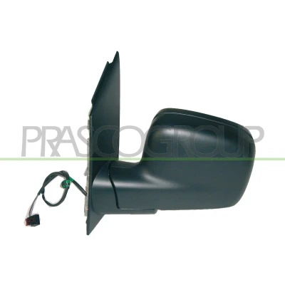 Immagine di Specchio retrovisore esterno Prasco Premium VG9047314P Sx nero elettrico termico, regolabile dall&#039;interno VOLKSWAGEN: Caddy 3