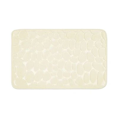 Immagine di WohnDirect Tappeto da Bagno Beige 50 x 80 cm Memory Foam Antiscivolo e Lavabile