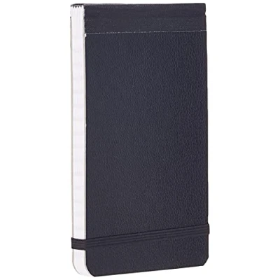 Immagine di Silvine Taccuino con tasca elasticizzata 80 pagine e copertina rigida resistente, 12,7 x 7,6 cm