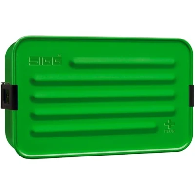 Immagine di SIGG Porta Merenda In Alluminio Lunchbox Plus Compartimenti Per Il Cibo Premiato Microonde E La Lavastoviglie Ermetico Leggerissimo Senza BPA S / L