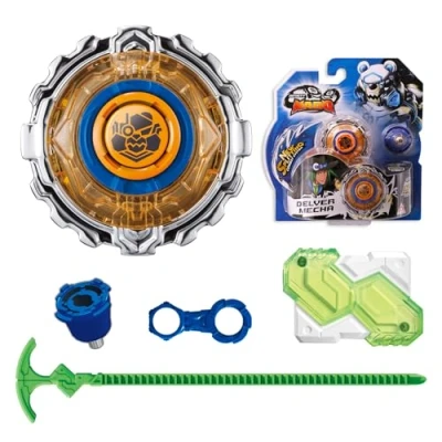 Immagine di Auldey Infinity Nado, trottola in metallo per bambini a partire da 5, 6, 7, 8, 9, 10, 11, 12 anni, serie standard Delver Mecha YW624306