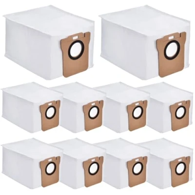 Immagine di L10 sacchetti per aspirapolvere Dreame 10 pezzi Xiaomi X10 L10s Ultra L20 Robot Stazione base 2,5 l di grande capacità