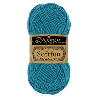 Immagine di Scheepjes Softfun 2649 Pavone Filato 1x50g