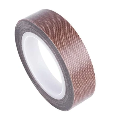 Immagine di Teflon Fabric Tape, 3/4 Inch 30 Feet PTFE Tape for Vacuum Sealer Machine, Hand Impulse Sealers Insulation Coated Fiberglass Adhesive Compatible with FoodSaver, Seal A Meal, Weston, Cabella