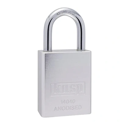 Immagine di Kasp K14040SILD Lucchetto, alluminio solido, 38 mm, argento
