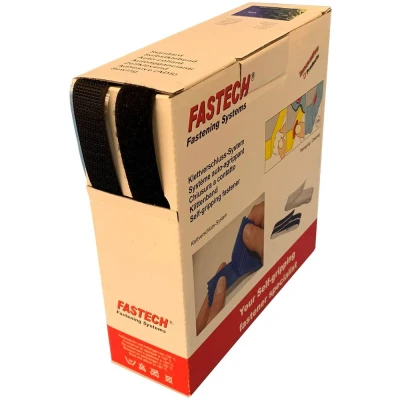 Immagine di FASTECH® B20 MIX999910 Nastro a strappo da cucire Parte rigida, morbida (L x L) 10 m 20 mm Nero