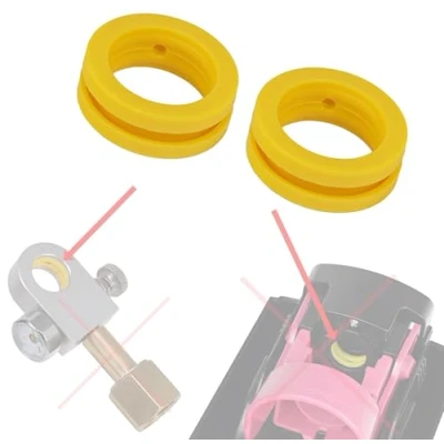Immagine di Snapworld Kaffee , 2 guarnizioni di ricambio per bombole C02, Quick Connect rosa, compatibili con gorgogliatore Sodastream Duo Crystal 3.0 Gaia Art Terra e C02 Refill adattatore caffè