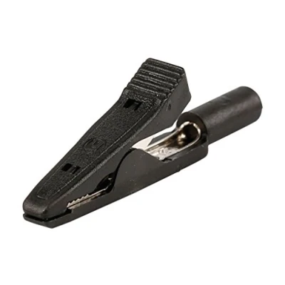 Immagine di SKS Hirschmann MA 1 sw Morsetto a coccodrillo Connettore 2 mm CAT I Nero