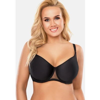 Immagine di Vivisence Reggiseno Imbottito Liscio Classico 1046, Nero,2G