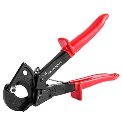 Immagine di Tagliacavi, Tagliacavi a cricchetto in rame per uso pesante alluminio HS325A, tagliafili fino 240 mm² e (HS325)