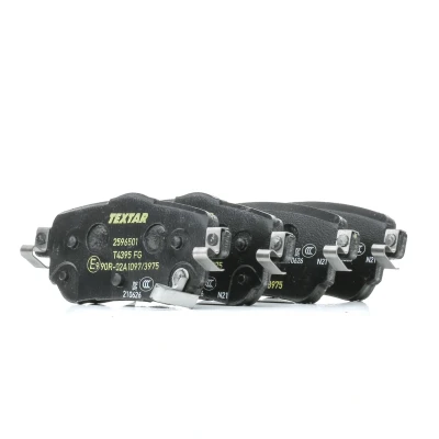 Immagine di TEXTAR 2596501 Kit pastiglie freno con segnalatore acustico usura NISSAN: X Trail, Qashqai 2, Leaf II, RENAULT: Kadjar, Koleos 2