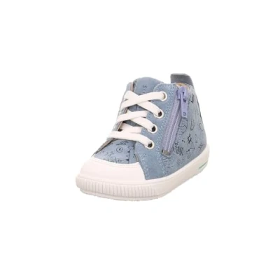 Immagine di superfit Moppy, Scarpe Primi Passi Bambini e ragazzi, Blu Bianco 8010, 21 EU