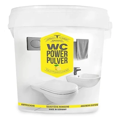 Immagine di Detergente per WC la pulizia di e bidet bagno igiene freschezza della toilette casa URBAN FOREST POWER POWDER (1kg)