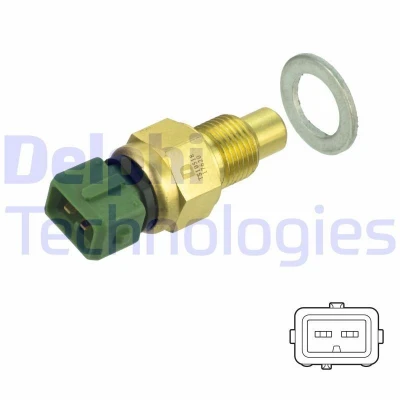 Immagine di DELPHI TS10518 Sensore Temperatura Refrigerante PEUGEOT: 206 Hatchback, Partner I Combispace, CITROËN: Berlingo / First Van