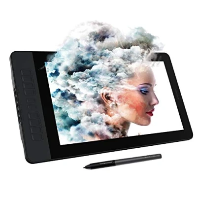 Immagine di GAOMON PD1561 Tablet grafico da 15,6&quot;, con schermo HD, pennino passivo a 8192, funzione di inclinazione, 10 scorciatoie e supporto regolabile, compatibile Windows/Mac OS/ChromeBook