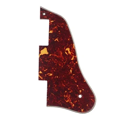 Immagine di Alnicov Pickguard per chitarra Gibson ES 335, stile corto (3 strati rosso tartaruga)