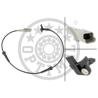 Immagine di OPTIMAL 06 S684 Sensore ABS attivo 618 PEUGEOT: 308 I Hatchback, 3008 I, CC, DS: DS5, CITROËN: C4 Hatchback