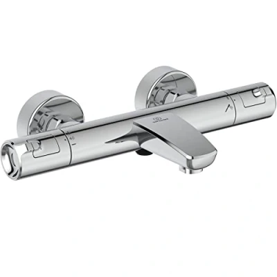 Immagine di Ideal Standard A7225AA Ceratherm t50 Colonna doccia con miscelatore termostatico esterno, cromo