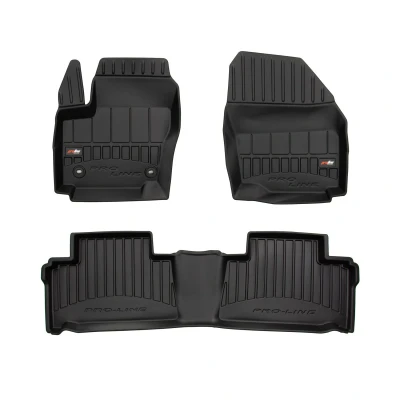 Immagine di FROGUM 3D408012 Set tappetino Gomma anteriore e posteriore 4 nero FORD: Galaxy Mk2 MPV
