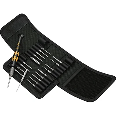 Immagine di Wera Kraftform Kompakt Micro 21 ESD 1 Cacciavite porta inserti 5/32 (4 mm) HIOS, Halfmoon 44 mm