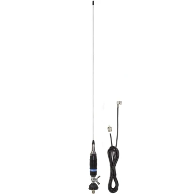 Immagine di Antenna CB PNI S9 con farfalla lunghezza 120 cm cavo RG58 4m