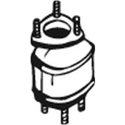 Immagine di BOSAL 090 476 Catalizzatore Euro 3 con parti annesse DAEWOO: Lanos Hatchback