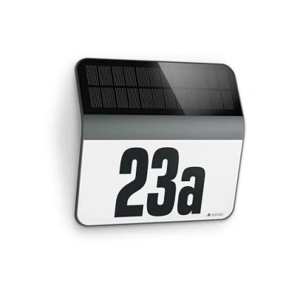 Immagine di Steinel XSolar LH N 035730 Lampada solare per numero civico 0.03 W Bianco freddo Antracite