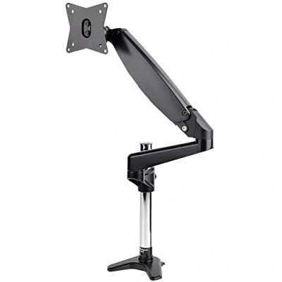 Immagine di StarTech.com Supporto per Monitor da Scrivania, Braccio VESA 32&quot;/49&quot; Ultrawide 8 kg, Staffa Porta Singolo, Altezza Regolabile/Snodato, Morsetto a C o Vite Passante (ARMPIVOTE2)
