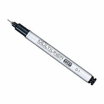 Immagine di COPIC Multiliner SP 0,1 mm, Alluminio, Nero, 1 Count (Pack of 1)