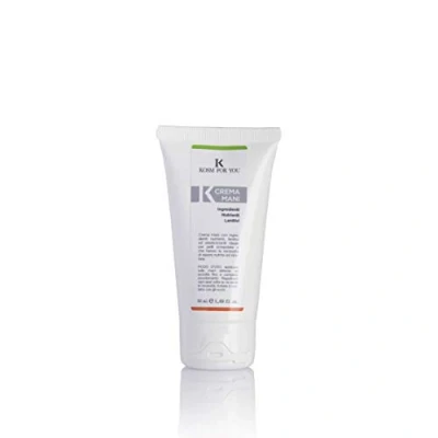 Immagine di Kosmforyou Crema Mani Idratante Nutriente Lenitiva Elasticizzante per pelle Secca, Screpolata e Sensibile. Ingredienti Biologici (50 ml)