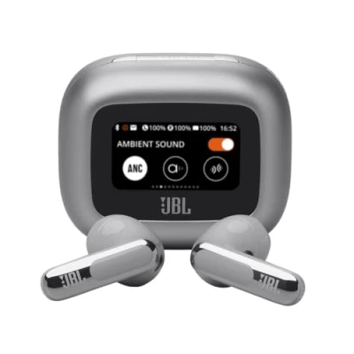Immagine di JBL Live Flex 3 Cuffie Wireless Bluetooth, 50 Ore di Autonomia, con Cancellazione Adattiva del Rumore e High Resolution Signature Sound, Impermeabili IP54, Nero
