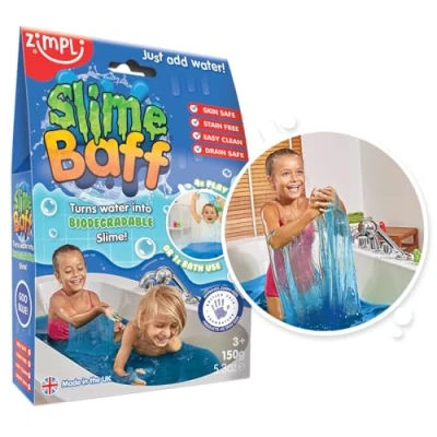 Immagine di Slime Baff Polvere per bagno, blu, 150 g