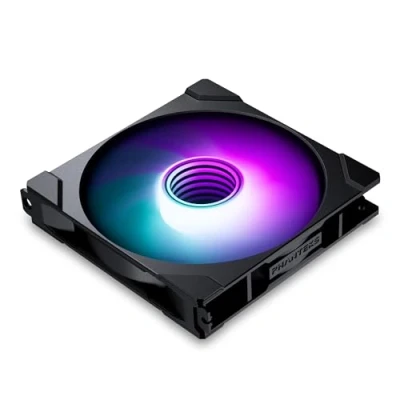 Immagine di Phanteks Ventola M25 Gen2 PWM D RGB 140 mm, nera (140 mm), PC, Nero