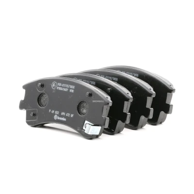 Immagine di BREMBO P 49 032 Kit pastiglie freno con segnalatore acustico usura senza accessori MAZDA: 6 Sedan, SW, Hatchback