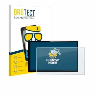 Immagine di brotect 7&quot; Pellicola Vetro Opaca per PC touch panel con 7,0 Pollici (17.8 cm) [154.8 x 87 mm, 16:9] Protezione Schermo [Anti Riflesso]