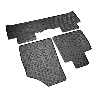 Immagine di AutoStyle CK RMG03 Set tappetino Gomma piena anteriore e posteriore 4 nero