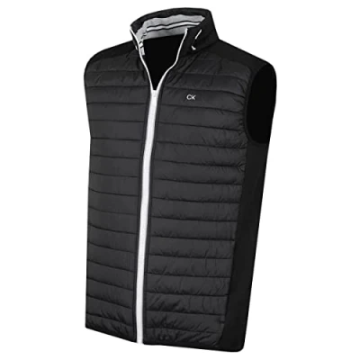 Immagine di Calvin Klein Mens 2020 Hybrid CK Isolare Gilet Leggero Nero/argento XL