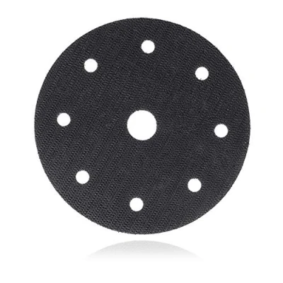 Immagine di DFS Disco autoadesivo con chiusura a contatto 150mm 8+1 Fori, ricambio per platorello/sostituzione la Riparazione Platorello Levigatura