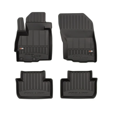 Immagine di FROGUM 3D407503 Set tappetino Gomma anteriore e posteriore 4 nero Su misura MITSUBISHI: ASX SUV
