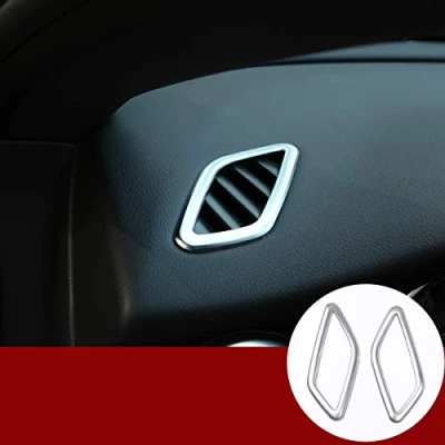 Immagine di YIWANG Accessori interni in ABS cromato per cruscotto, Benz CLA GLA Classe A W117 C117 W176 A180 X156