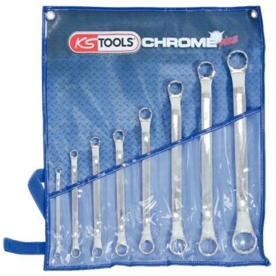 Immagine di KS TOOLS 518.3120 Kit chiavi ad anello doppie 7/8, 1/4 Acciaio al cromo vanadio