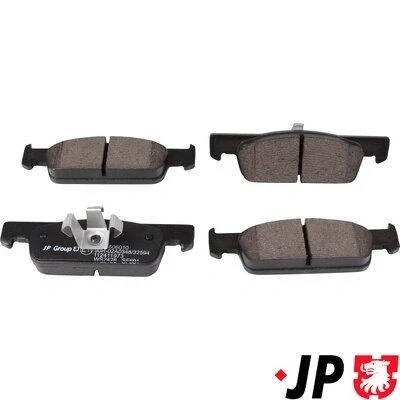 Immagine di JP GROUP 4363606010 Kit pastiglie freno Assale anteriore Non predisposto per contatto segnalazione usura RENAULT: CLIO 4, Twingo 3, 4 Kasten