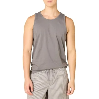 Immagine di Amazon Essentials Top a Canotta Regular Fit Uomo, Grigio, L