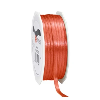 Immagine di Präsent Nastro di raso Living Coral larghezza 6 mm, lunghezza 50 m