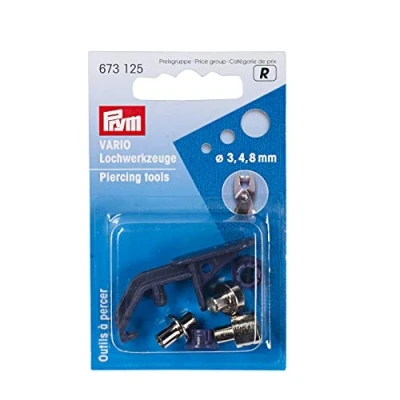 Immagine di Prym (3 4 8mm) Vari Piercing Utensili 1 Pezzo