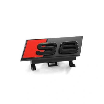Immagine di Audi 4N0071805 Scritta S8 Nera Tuning Exclusive griglia radiatore Black Edition Emblema