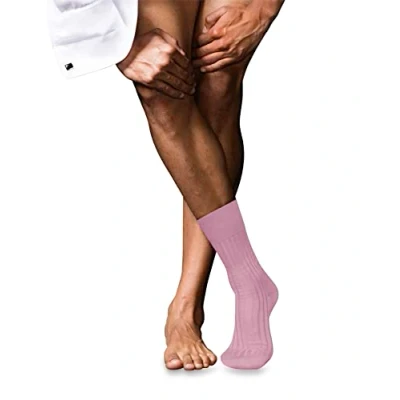 Immagine di FALKE No. 13 M SO cotone Piuma tinta unita 1 paio, Calzini Uomo, Rosa (Light 8276), 41 42