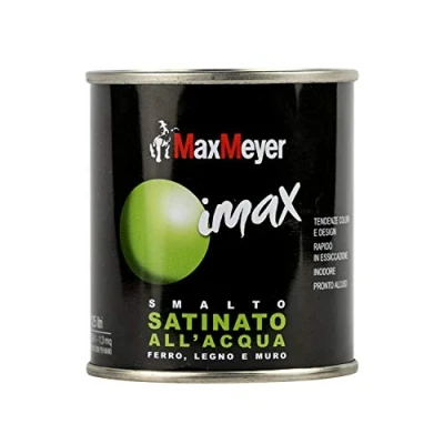 Immagine di MaxMeyer Smalto all&#039; acqua Satinato Bianco Panna 0,125 L [Cod.162572B130004]