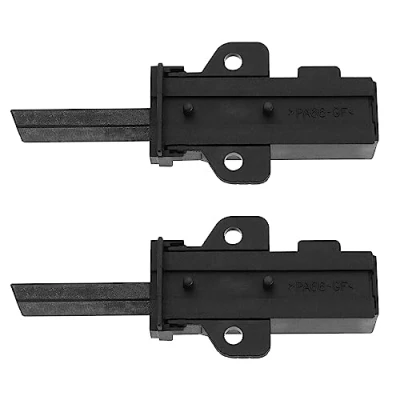 Immagine di eMagTech 1 Coppia Spazzole In Carbone Con Supporto 4006020152 481281719419 Compatibile AEG Electrolux Indesit Lavatrici